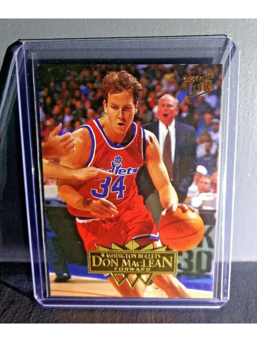 1995-96 Don MacLean Fleer Ultra #193 Basketball Card